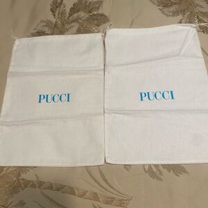 Pucci dust bags 10x14….4pc